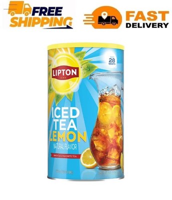 Lipton Sweetened Iced Tea Mix, Lemon, 89.8 oz.