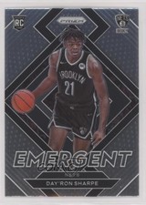 2021-22 Panini Prizm Emergent Day'Ron Sharpe #27 00jz