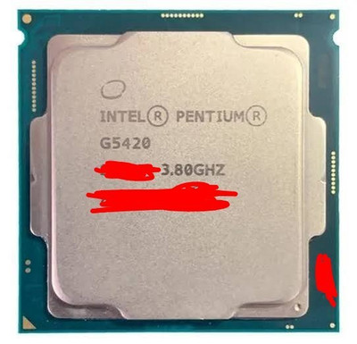 Intel Pentium G5420 CPU 3,80 GHz 2-Core Prozessor für Sockel LGA 1151