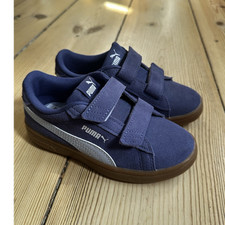 PUMA Sneaker Unisex Kinder Größe 31 Blau Wi...