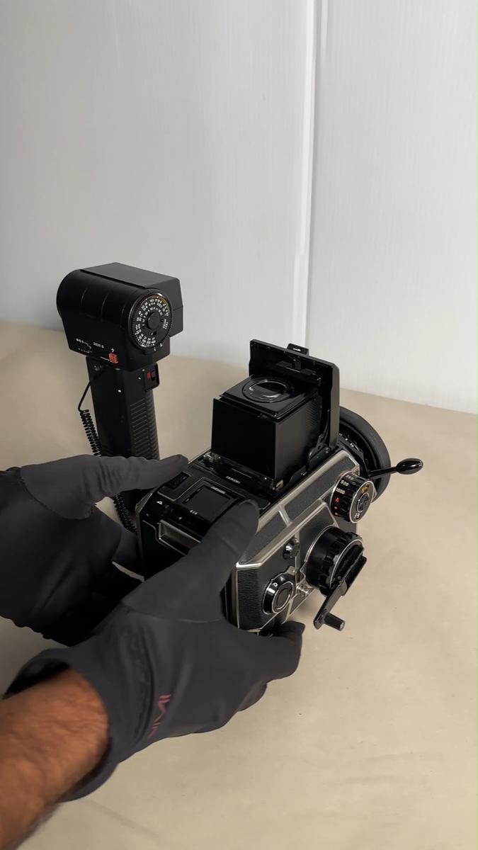 Zenza Bronica EC-TL 6x6 Medium Format Camera Bundle With Lenses +