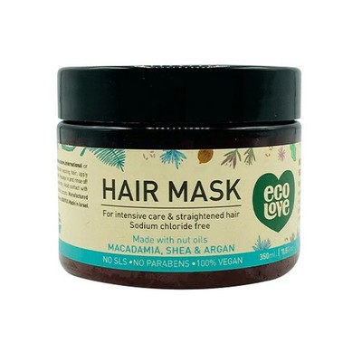 Hair Mask for Intensive Care & Straightened 11.8 Oz By Eco Love