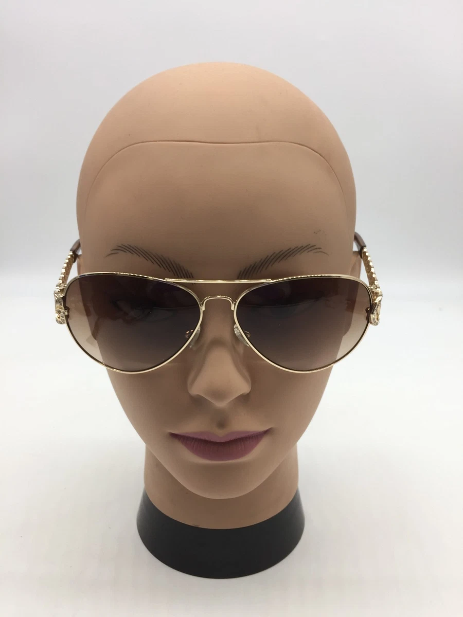 GUESS Gold Aviator Sunglasses for Women for sale | eBay display picture 2