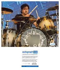 Tony Palermo 'Papa Roach' Band Drummer Signed 8x10 Photo ACOA