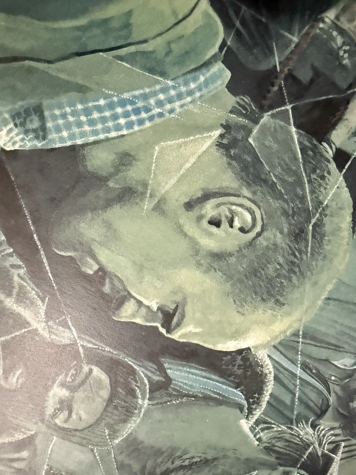 SNATCH Poster Print GABZ Domaradzki Black Variant 24x36 #’d Of 100 Like Mondo - Image 4 of 4