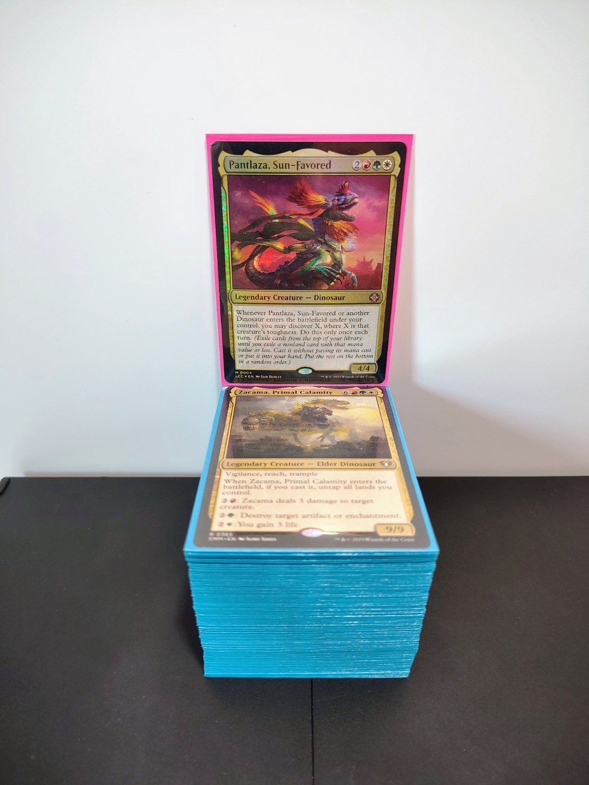 MTG COMMANDER DECK PANTLAZA, SUN-FAVOURED EDH DINOSAURS TRIBAL