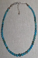 Vintage Jay King Graduated Turquoise Bead 16....