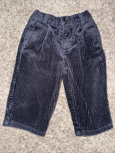 Vintage Children’s Place Set of 2 Corduroy Pants- Black/Navy-12 month 2003 - Picture 2 of 6