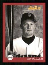 1991 Studio #259 Matt Williams San Francisco Giants 66671