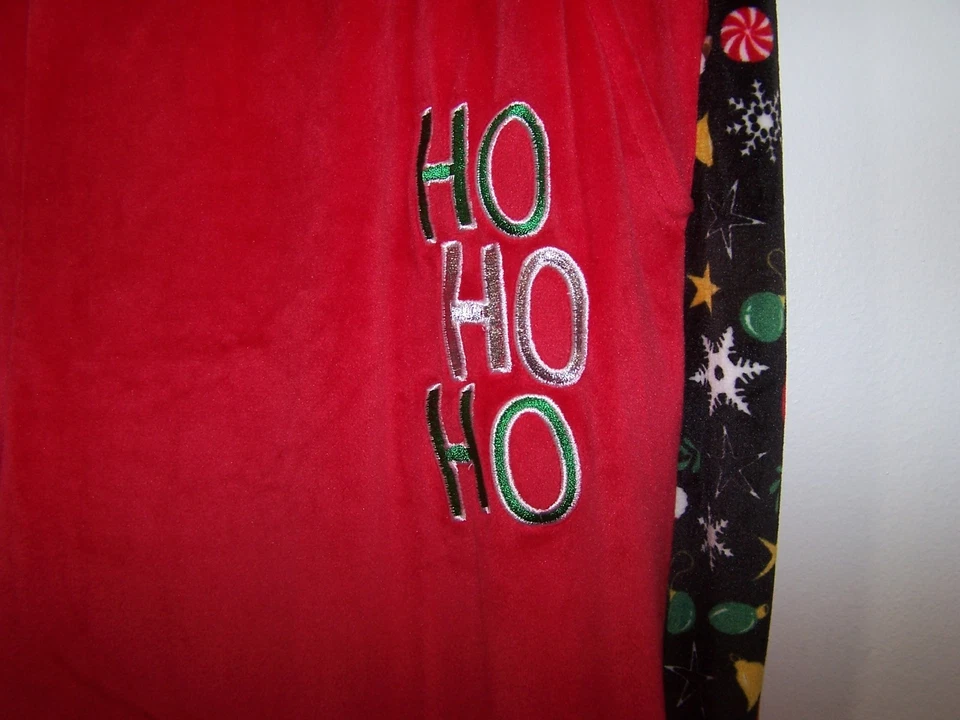 NOBO - Traje de Pista Dos Piezas Terciopelo Rojo Feo Navidad Gato Amante Talla XXL (19) Foto 4 de 4