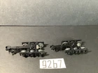 MTH 6 WHEELS TRUCKS O  GAUGE 3-RAIL W/ PICK UP ROLLERS  NEW