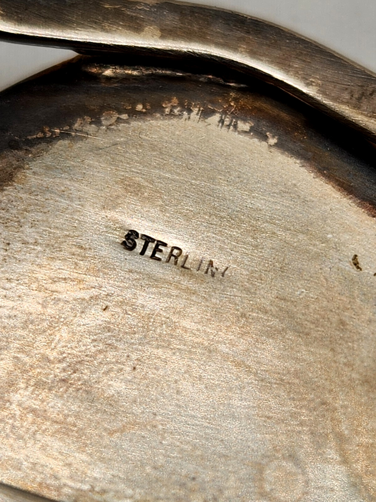 Sterling Silver Split Cuff Turquoise Cabochon Bra… - image 17