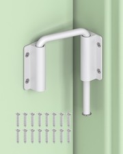 Updated U Patio Sliding Door Loop Lock Latch - 90/180 Degree Aluminum Alloy S...