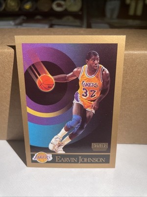 Earvin Johnson Skybox Gold Border #138 1990 Lakers 