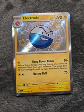 Pokémon - Paldean Fates -  Electrode - 134/091- Shiny Holo Rare