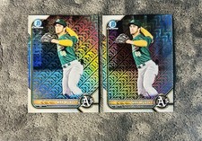 Max Muncy 2022 Bowman Chrome Mojo Refractor (2)
