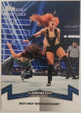 Official 2018 Topps WWE Women's Division Memorable Matches Becky Lynch SDL-1