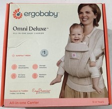 Ergobaby Omni Deluxe Cotton All-in-One Baby Carrier Natural Beige