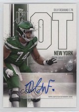 2024 Topps Signature Class Rookie Olumuyiwa Fashanu Olu #RCA-OF Auto 8d2