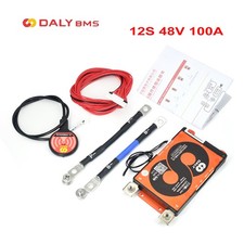 Daly Smart BMS with NTC 12S 48V 100A Li-ion Battery w/ Balance Bluetooth Module