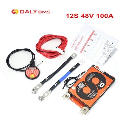 Daly Smart BMS with NTC 12S 48V 100A Li-ion Battery w/ Balance +Bluetooth Module