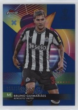 2023 Finest UEFA Club Competitions Blue Refractor Bruno Guimaraes Guimarães n0c