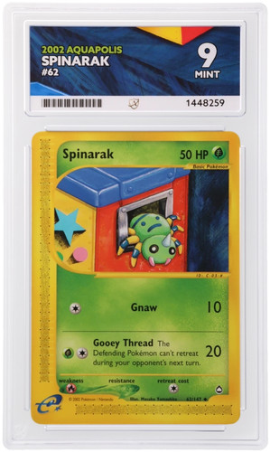 Spinarak graded ACE 9 for sale on eBay