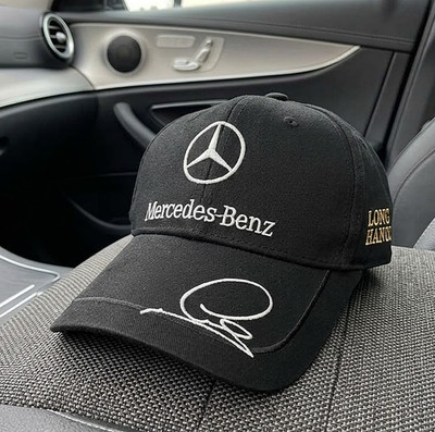 F1 Mercedes-Benz AMG Petronas Team Cap Adjustable Curved Brim Racing Hat