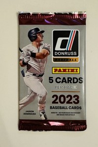 (1) 2023 Panini Donruss Baseball Factory Sealed Gravity Feed Pack W/ YELLOWS!