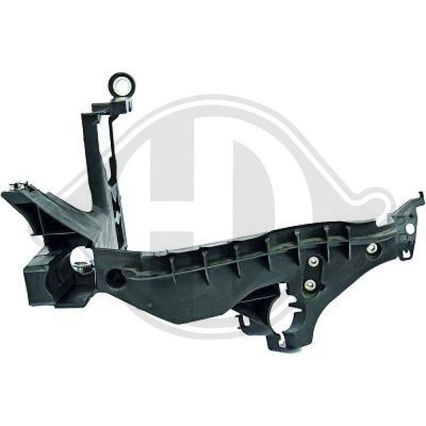 1X Scheinwerferaufnahme Diederichs 1019013 FüR Audi Links-image