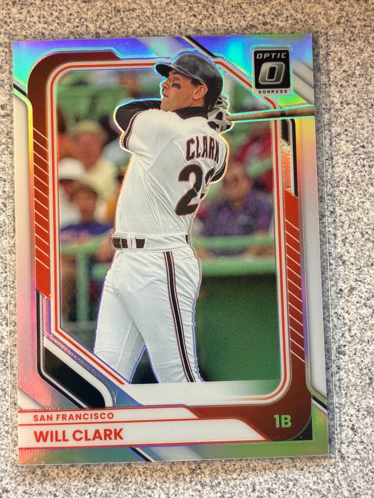 2026 Donruss #74 Will Clark Optic Holo