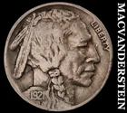 1921 Buffalo Nickel- Semi Key Better Date No Reserve #J2048