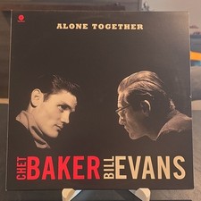 WaxTime Chet Baker Bill Evans Alone Together LP Jazz Stereo 33 RPM Vinyl