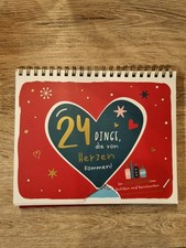 Aufsteller Adventskalender 24 Dinge die von Herzen kommen Neu