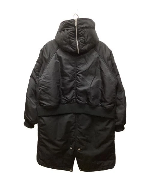 UNDERCOVERISM MA-1 Docking Hooded Mods Coat Black Size L Polyester Cotton - Image 2 of 4