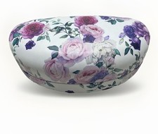 Sunglass Case Floral Print Clamshell Sunglasses Case Hard Protective Stylish