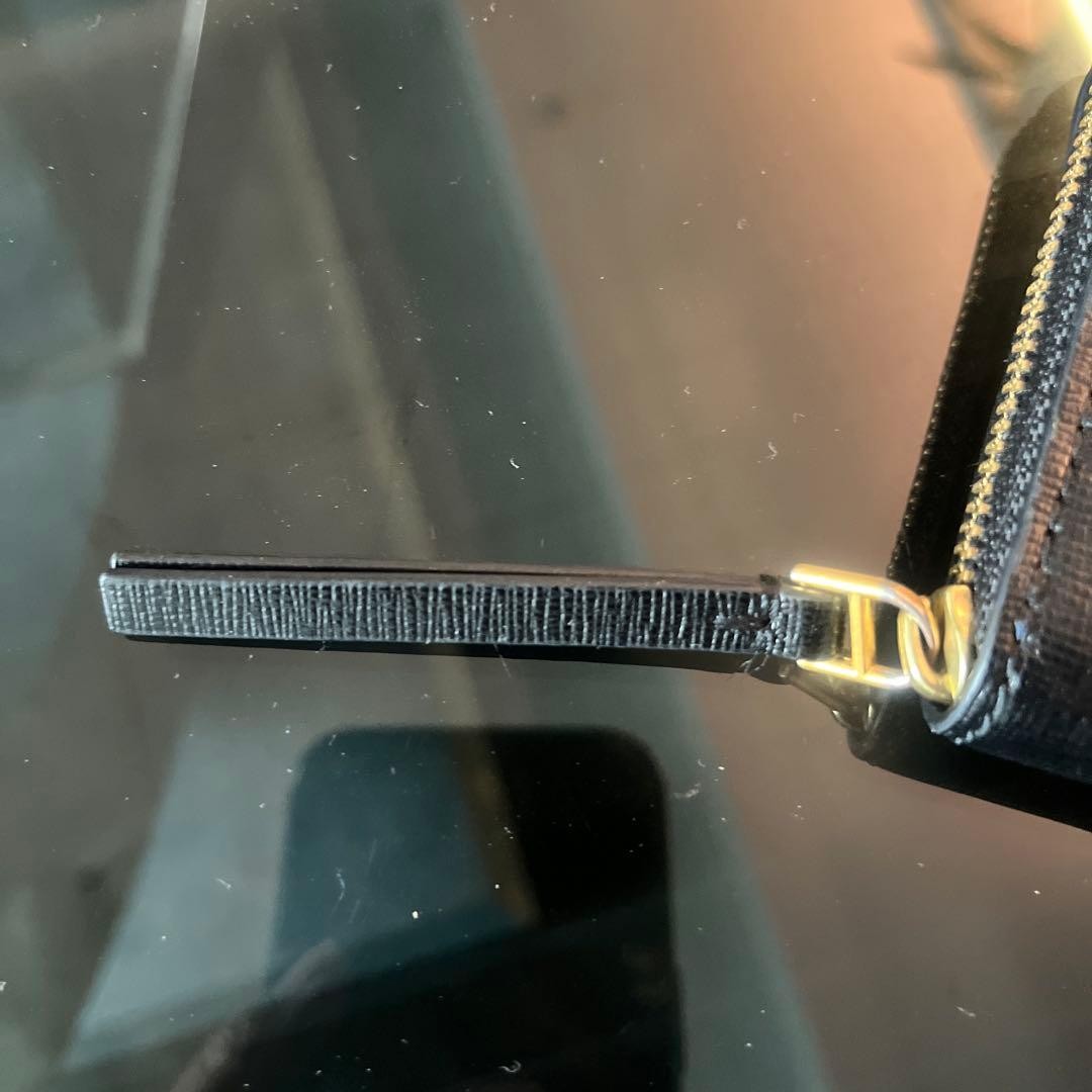 Tory Burch Black Compact Wallet with Key Holder thumbnail 3