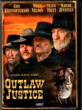 OUTLAW OF JUSTICE (DVD) VG Disc + Cover Art - NO CASE