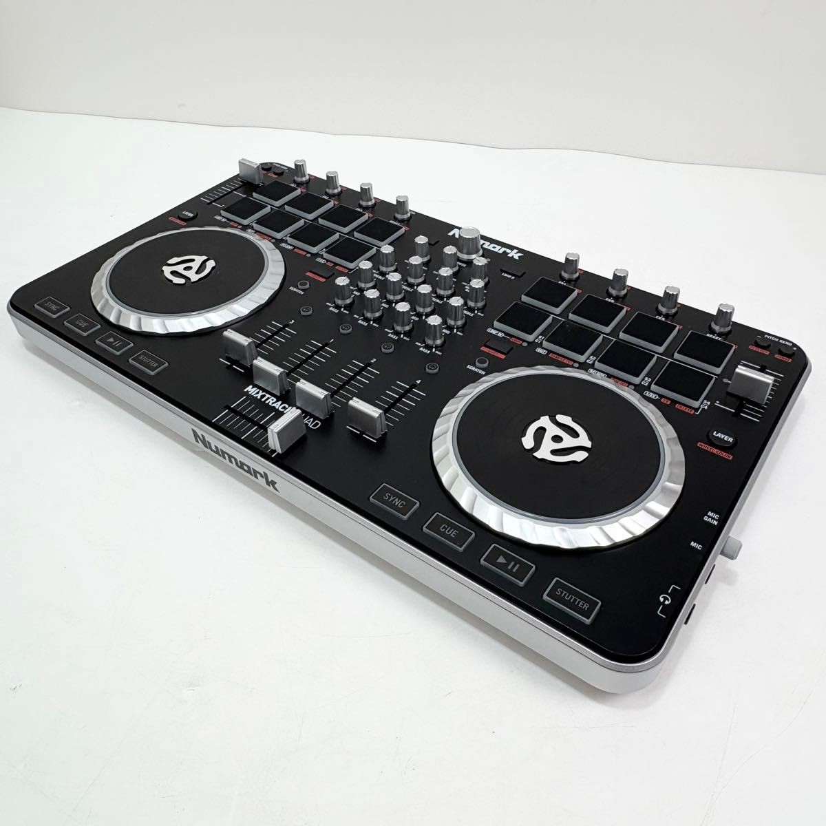 Numark MIXTRACK QUAD DJ Controller with USB Cable and Original Box