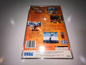 Battle Arena Toshinden Remix (Sega Saturn) Complete CIB w/Registration Card Exc!