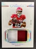 TREYLON BURKS 2022 PANINI FLAWLESS COLLEGIATE #132 ROOKIE PATCH RED 23/25