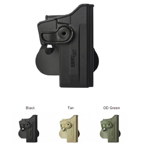 IMI Black Polymer Retention Roto Holster for Sig Sauer 220/228 use by IDF