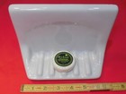 Glossy Vintage White Color: Ceramic Soap Dish for tub or shower, Mint New Stock