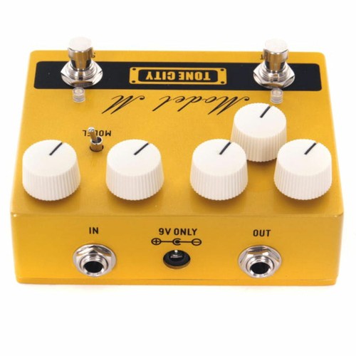 TONE CITY Model M II Distortion Pre-amp Guitar Effect Pedal version II Updated - Picture 3 of 3