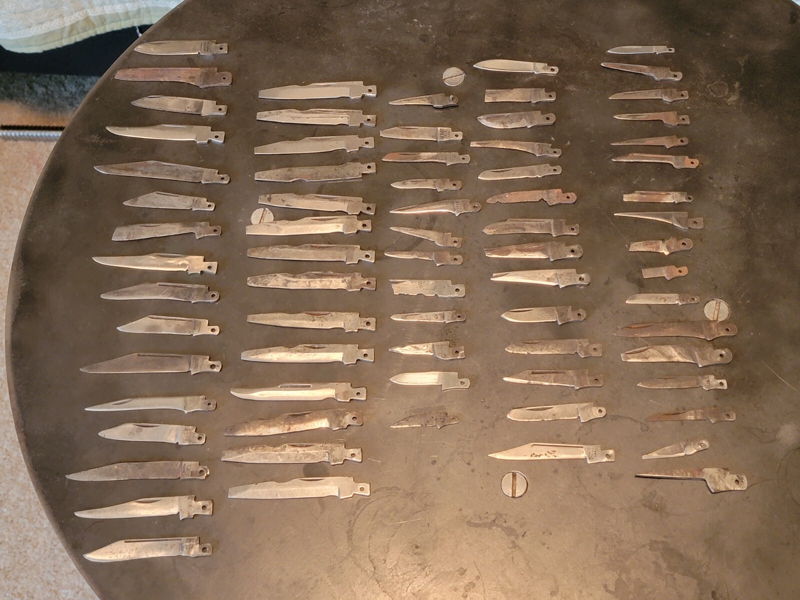 Vintage Pocket Folding Knife Repair Parts Lot Of Blades Ulster Buck