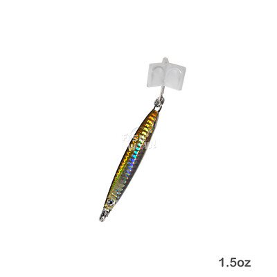 Jig Vertical Colt Sniper 3.5 Oz (100g) Mustad, Leurre Poissons Multiples, Couleurs Aléatoires
