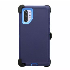 For Samsung Galaxy Note10 10 Plus Heavy Duty Hard Case Cover with Belt Clip