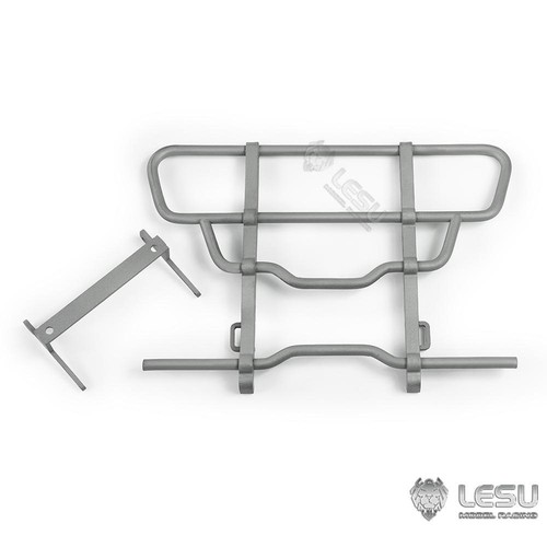 LESU Metal Front Bumper G-6105-C For DIY 1:14 DIY Tamiya RC Truck Model Dumper - Picture 6 of 12