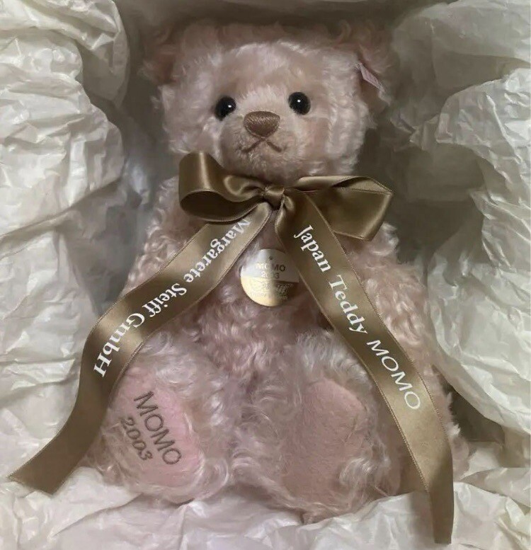 Steiff シュタイフ MOMO モモ 675829 2003 テディベア シュタイフ 名花シリーズ テディベア MOMO（モモ） 30cm EAN675829