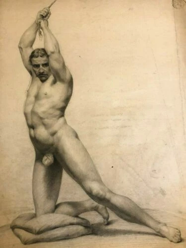 Dessins et lavis du XIXe siècle et avant pour académisme